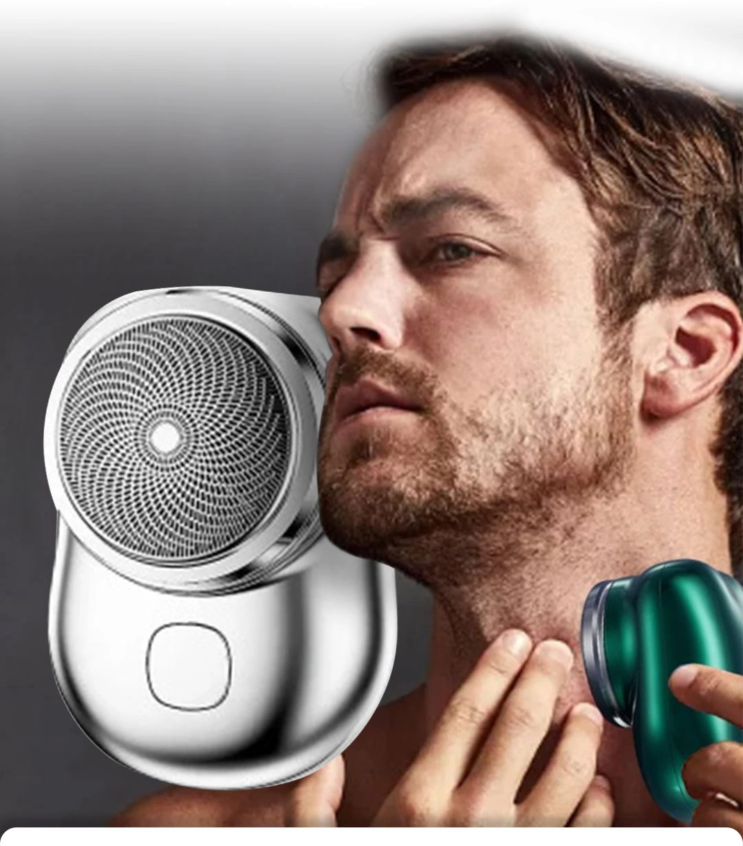 Mini-shave Portable Electric Shaver ماكينة حلاقة كهربائية محمولة صغيرة الحجم